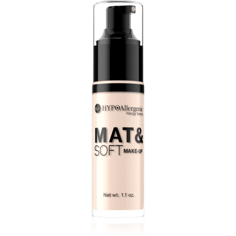 Bell Hypoallergenic Mat&Soft make-up usor matifiant culoare 00 30 ml