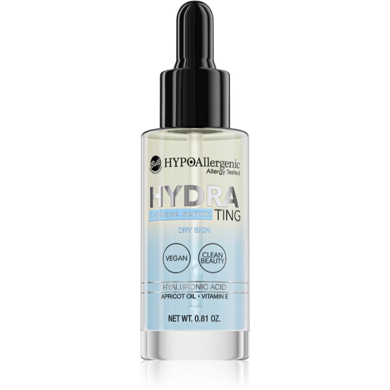 Bell Bell Hypoallergenic Hydrating διφασικός ορός με υαλουρονικό οξύ 24 ml