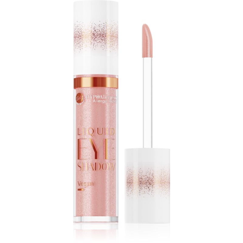 Bell Hypoallergenic třpytivé tekuté oční stíny odstín 02 Dazzling Rose 5 g