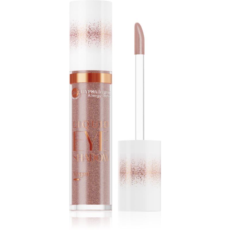 Bell Hypoallergenic třpytivé tekuté oční stíny odstín 03 Frosty Brown 5 g