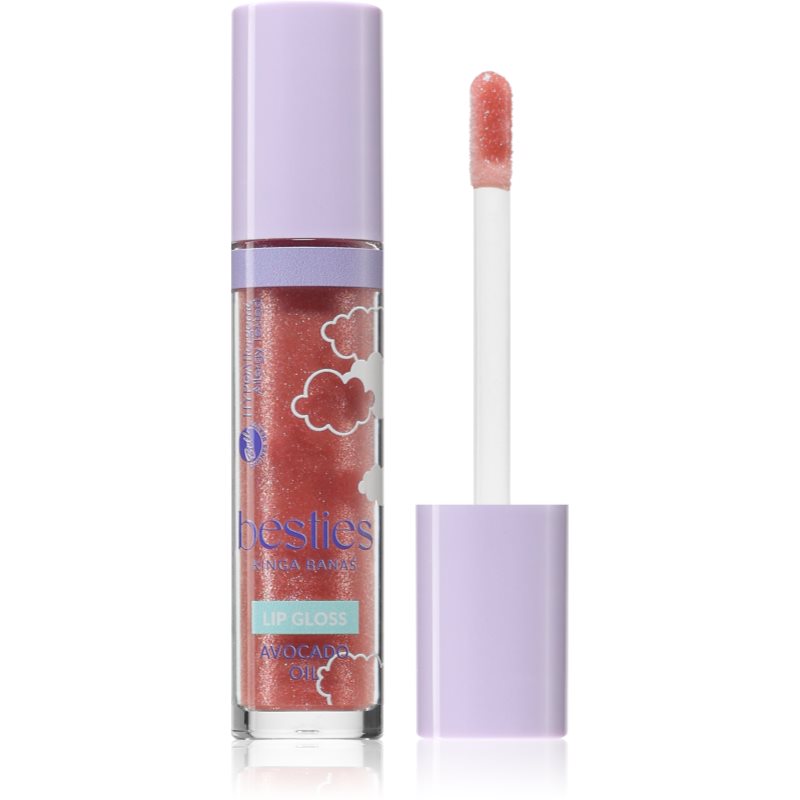 Bell Hypoallergenic Besties lesk na rty odstín 002 Pinky 4.3 g