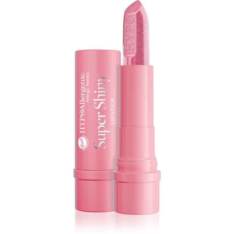 Bell HYPOallergenic Super Shiny Lipstick moisturising glossy lipstick shade 002 Sweet Pink 4.2 g