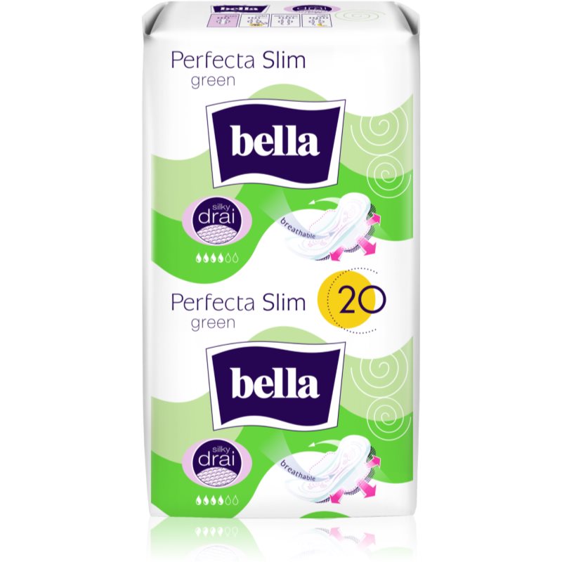 BELLA Perfecta Slim Green прокладки гігієнічні 20 кс