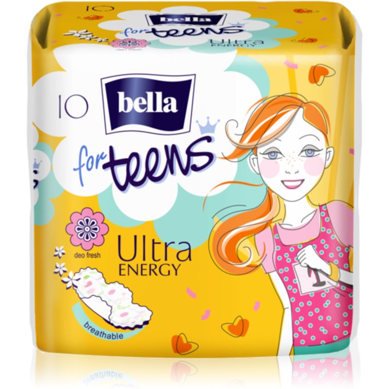 BELLA For Teens Ultra Energy прокладки гігієнічні для дівчат 10 кс