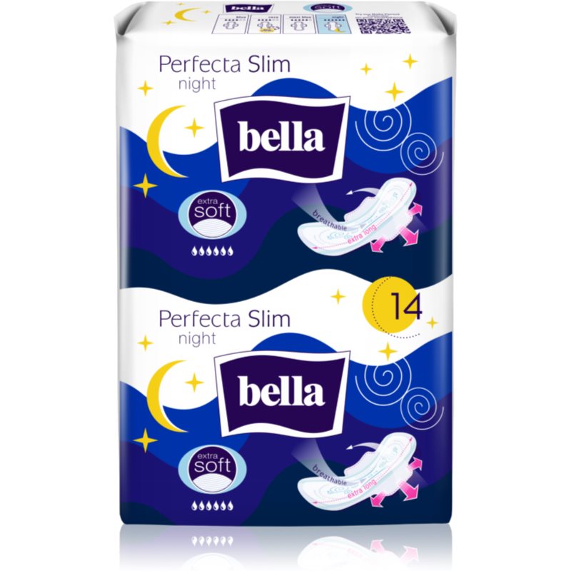 BELLA Perfecta Slim Night Extra Soft прокладки гігієнічні 14 кс