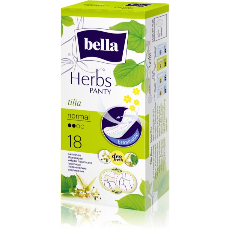 BELLA Herbs Tilia slipové vložky 18 ks