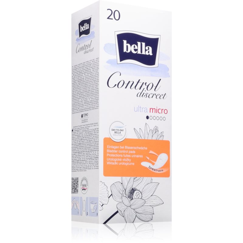 BELLA Control Discreet Ultra Micro wkładki inkontynencyjne 20 szt.