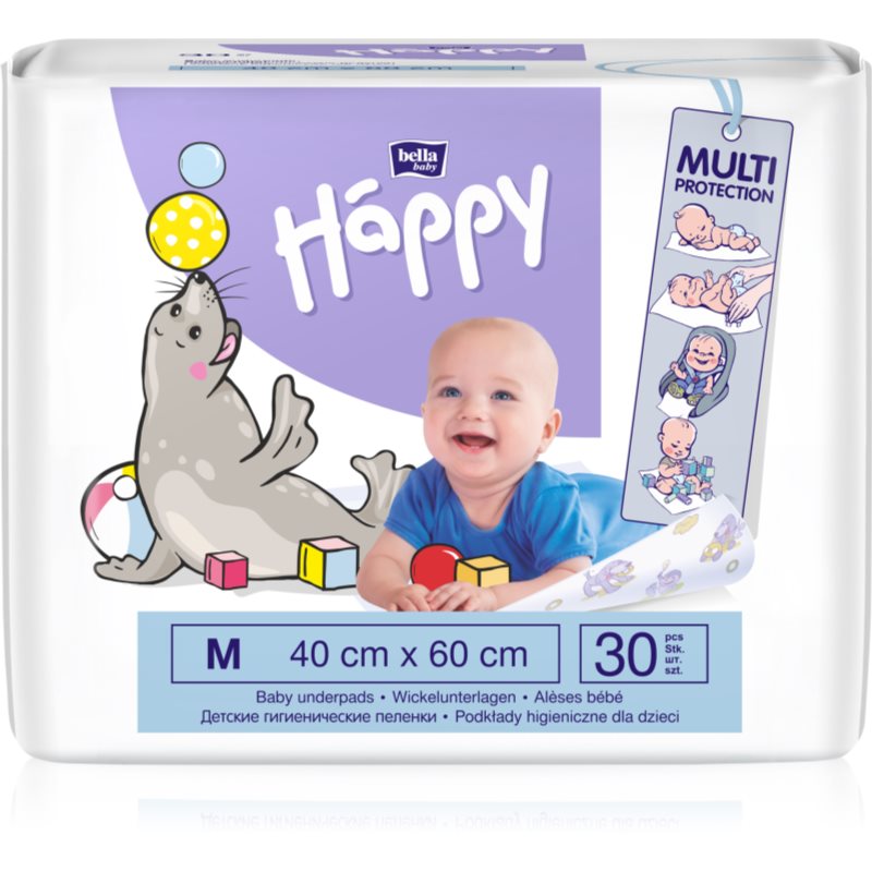 E-shop BELLA Baby Happy Size M jednorázové přebalovací podložky 40x60 cm 30 ks
