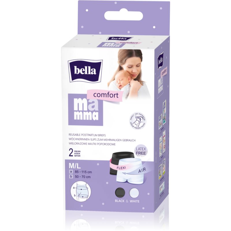 BELLA Mamma Comfort післяпологові трусики розмір M/L 2 кс