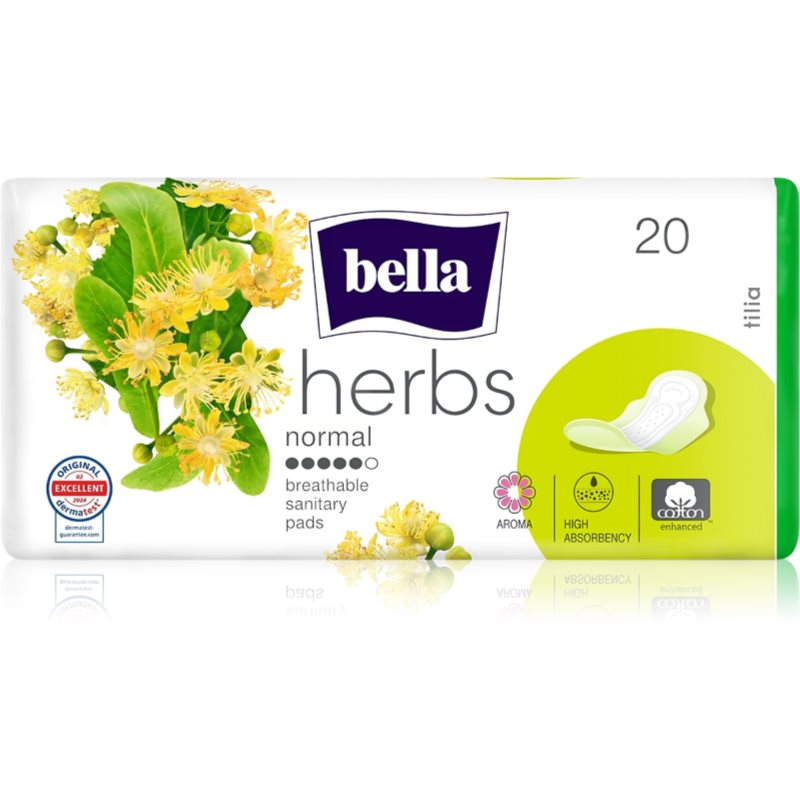 BELLA Herbs Tilia egészségügyi betétek 20 db