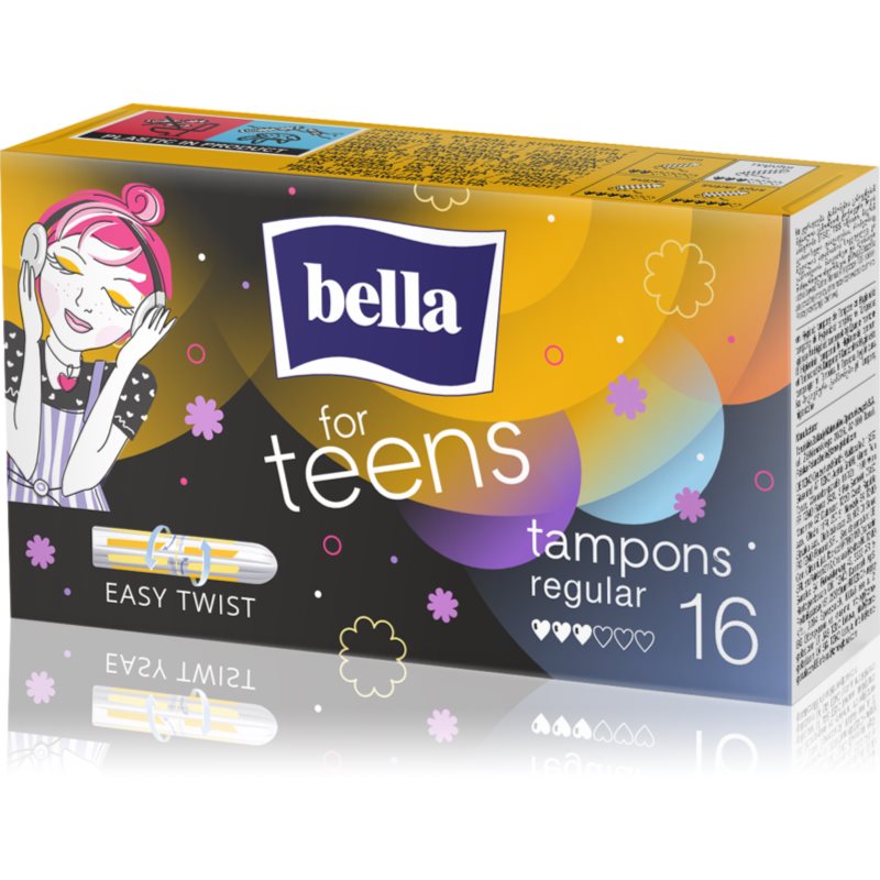 BELLA For Teens Tampons tampony Regular 16 ks