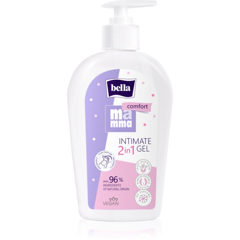 BELLA Mamma Comfort Intimate Gel 2 in 1 gel per l'igiene intima 2 in 1 300 ml