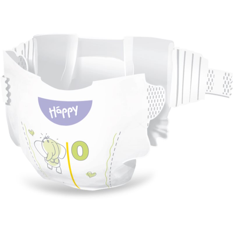 Bella Baby Happy Soft&Delicate Size 0 Before Newborn одноразові підгузки ≤ 2 Kg 46 кс