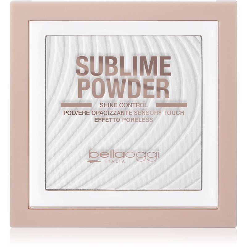 bellaoggi Sublime Powder Shine Control kompaktní transparentní pudr s matným efektem odstín Supernova 9 g