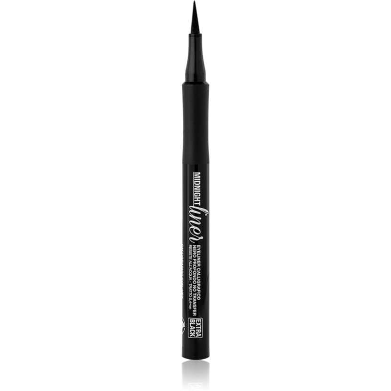 bellaoggi Midnight Liner en vattenfast eyeliner med hög precision Skugga Black 1 ml female