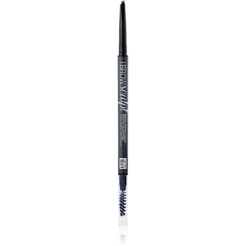 Bellaoggi I Brow Sculpt Eyebrows Pencil Crayon Sourcils Précision Avec Brosse Teinte Granite Gray 1 G