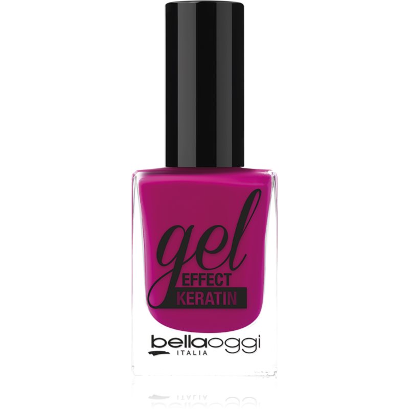 bellaoggi Gel Effect Keratin Nail Polish lak na nehty odstín Dhalia 10 ml