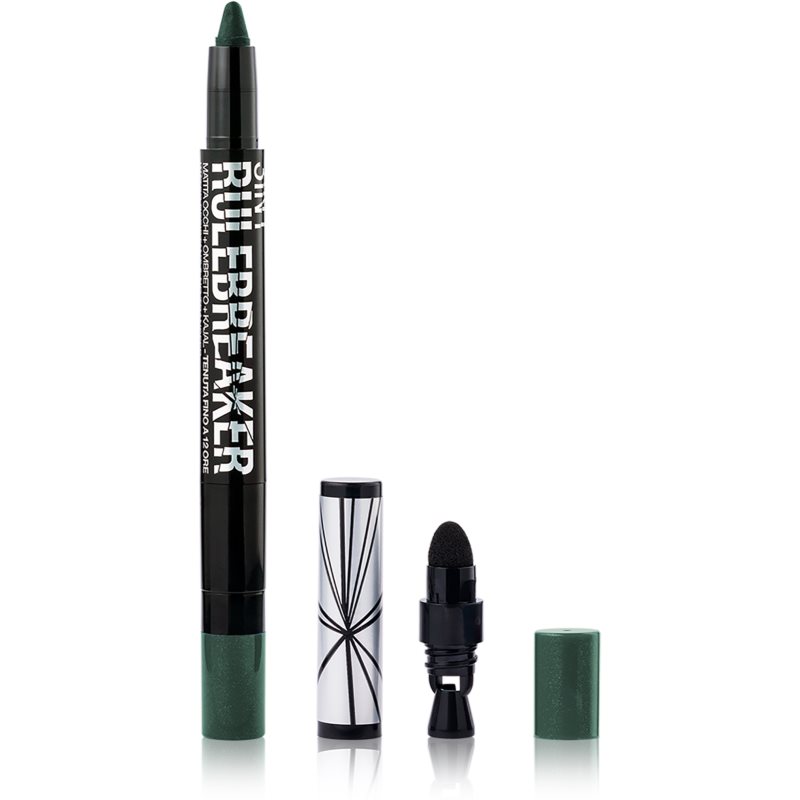 Bellaoggi Rule Breaker 3 In 1 Crayon Yeux Waterproof 3 En 1 Teinte Green Forest 1 G