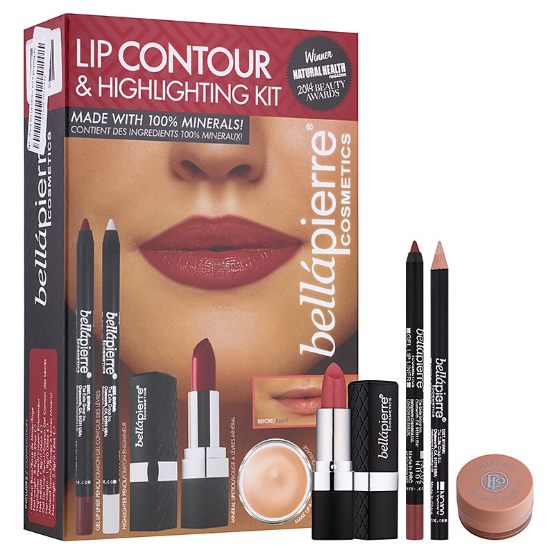 

BelláPierre Lip Contour & Highlighting Kit набір I.