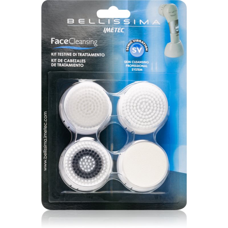 Bellissima Refill Kit For Face Cleansing 5057 змінні головки для очисної щітки для обличчя 5057 Bellissima Face Cleansing 4 кс