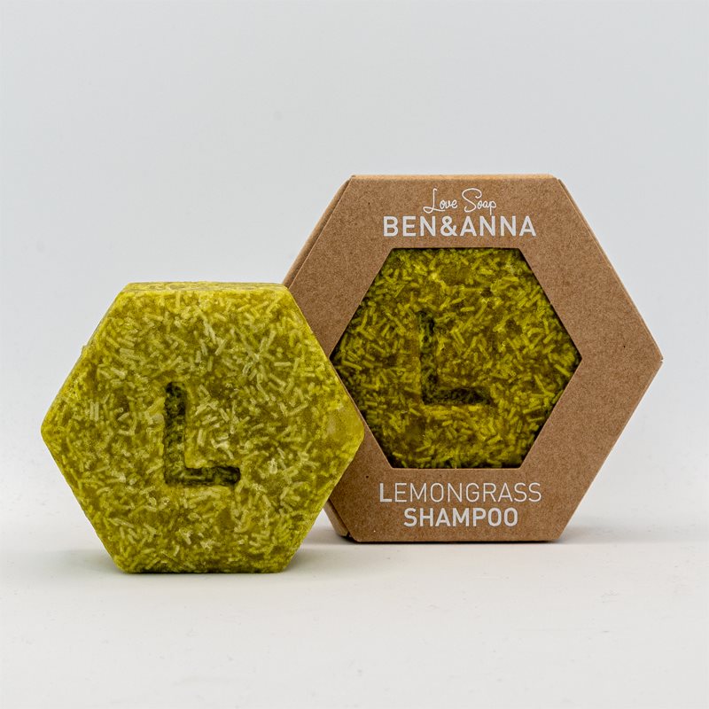 BEN&ANNA Love Soap Shampoo твердий шампунь Lemongrass 60 гр