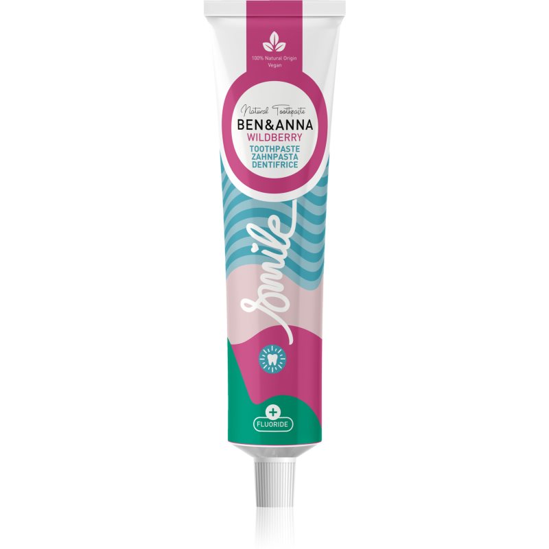 BEN&ANNA Toothpaste Wild Berry Natural Toothpaste 75 Ml