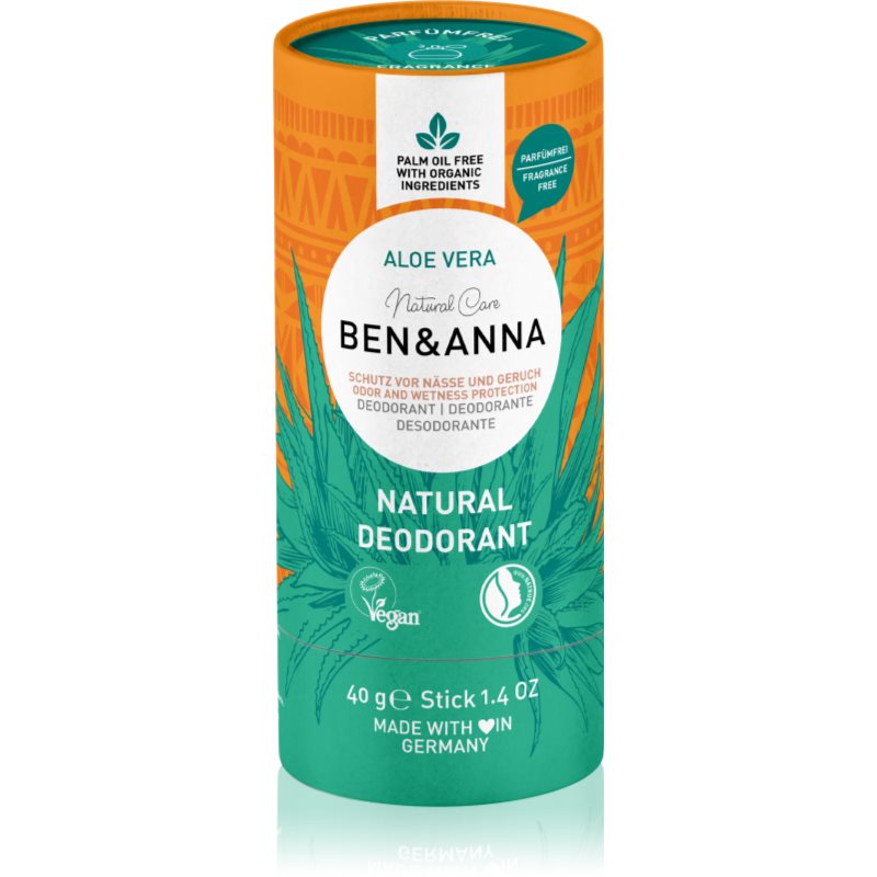 BEN&ANNA Natural Care Aloe Vera přírodní tuhý deodorant 40 g