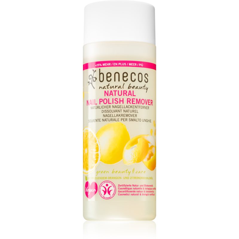 E-shop Benecos Natural Beauty odlakovač na nehty bez acetonu 125 ml
