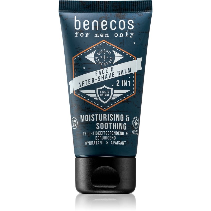 E-shop Benecos For Men Only balzám po holení 50 ml