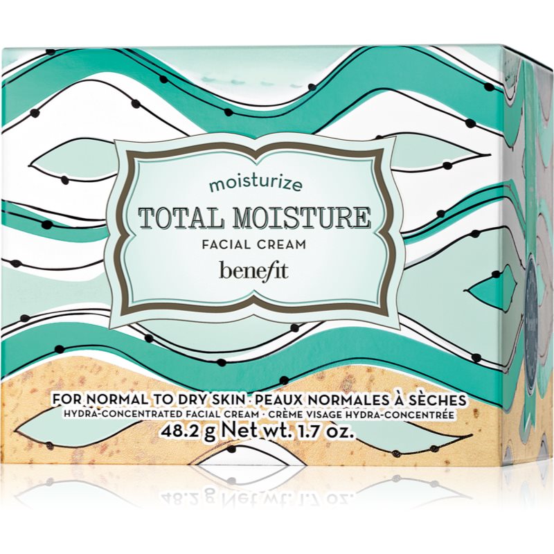 Benefit Total Moisture Facial Cream інтенсивний зволожуючий крем для сяючої шкіри 48.2 гр