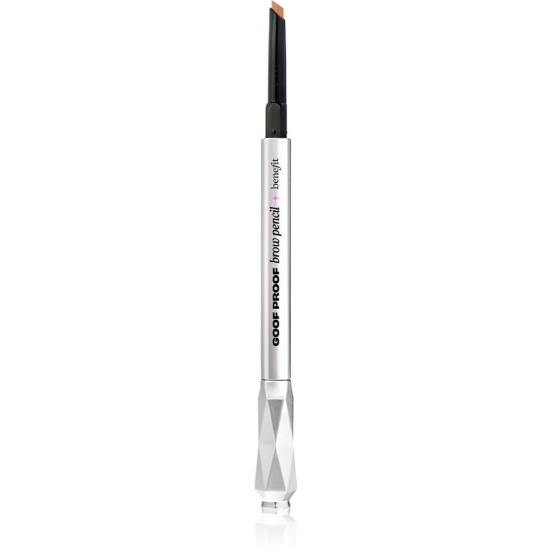Benefit Goof Proof ceruzka na obočie s kefkou odtieň 02 Warm Golden Blonde 0.34 g