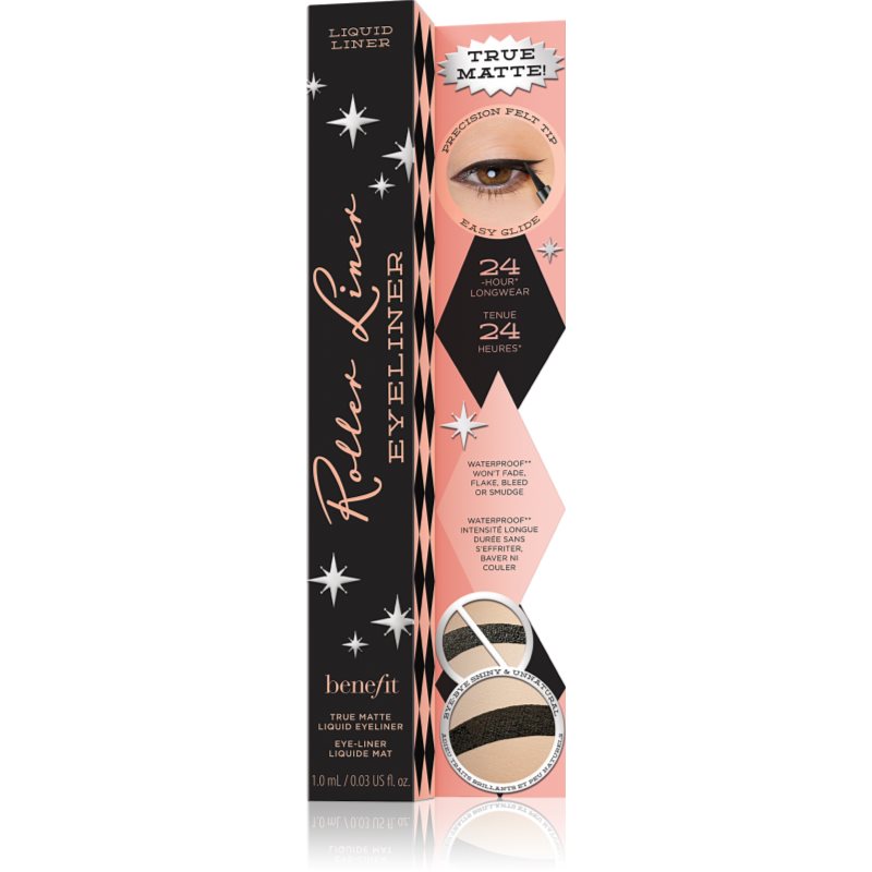 Benefit Roller Liner рідка підводка для очей відтінок Black 1 мл