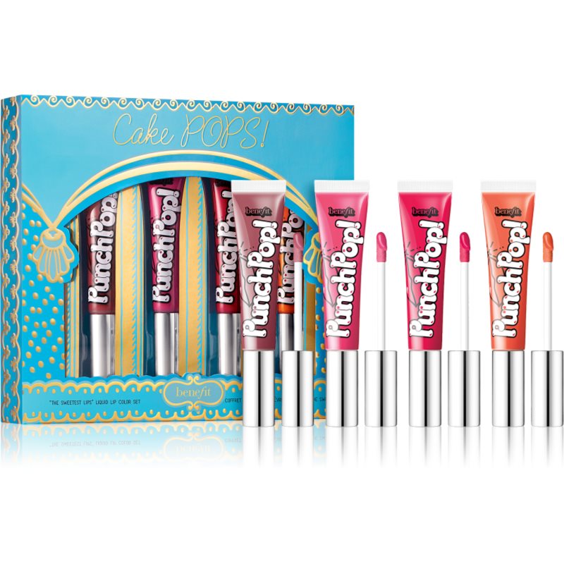 

Benefit Cake Pops! набір зволожувальних блисків для губ