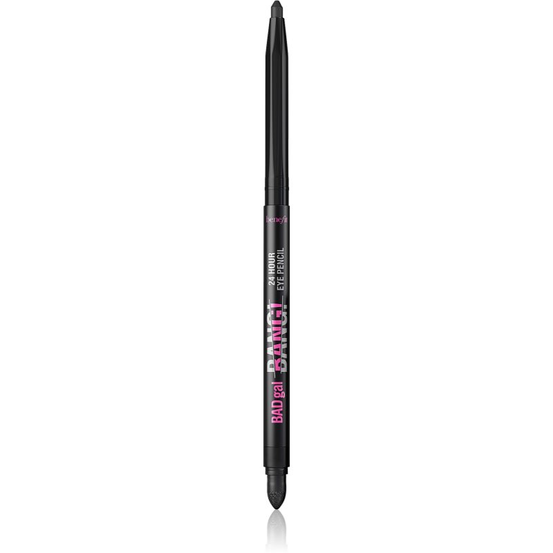 Benefit BADgal BANG! Pencil ilgai išliekančio akių kontūro pieštukas atspalvis Pitch Black 0.25 g