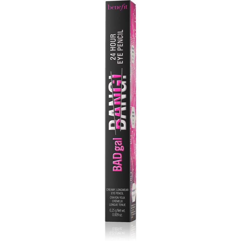 Benefit BADgal BANG! Pencil langlebiger Eyeliner Farbton Pitch Black 0,25 g