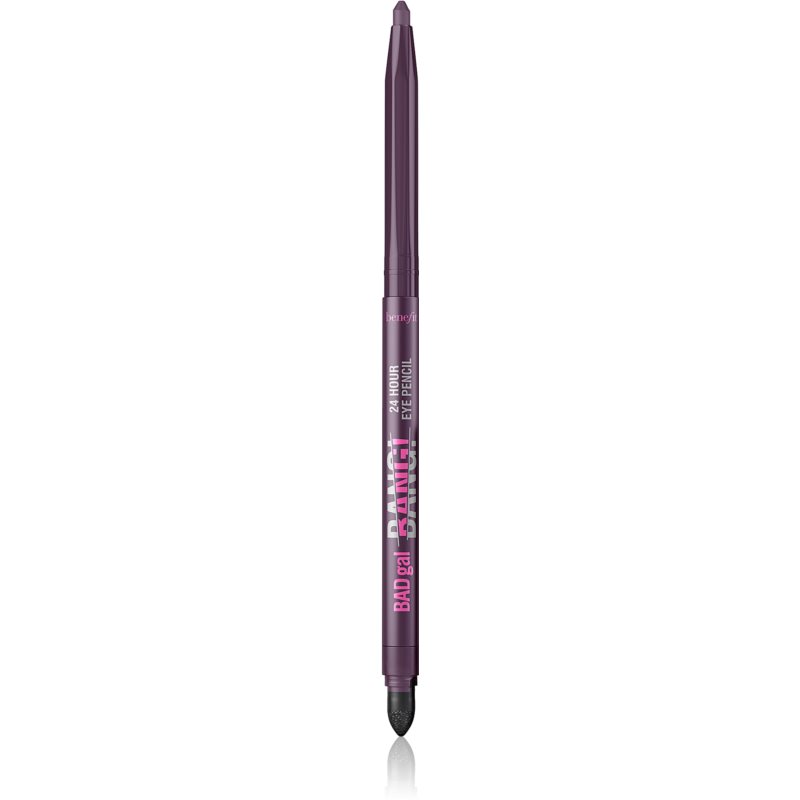 Benefit BADgal BANG! Pencil ilgai išliekančio akių kontūro pieštukas atspalvis Dark Purple 0.25 g