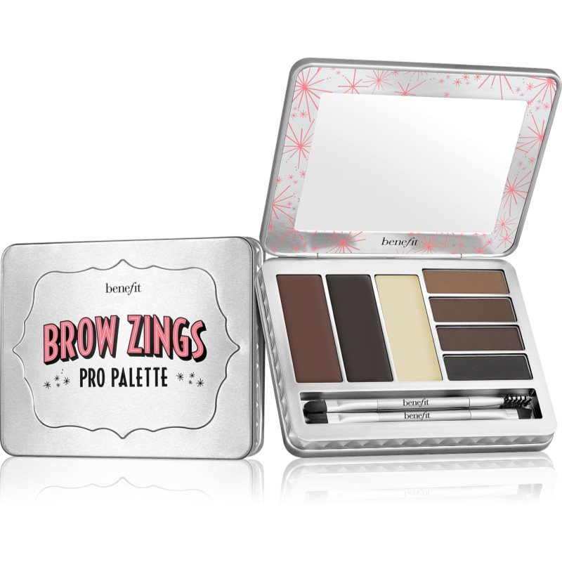 

Benefit Brow Zings Pro Palette Компактний засіб для підводки бровей з аплікатором відтінок Medium-Deep 1 кс