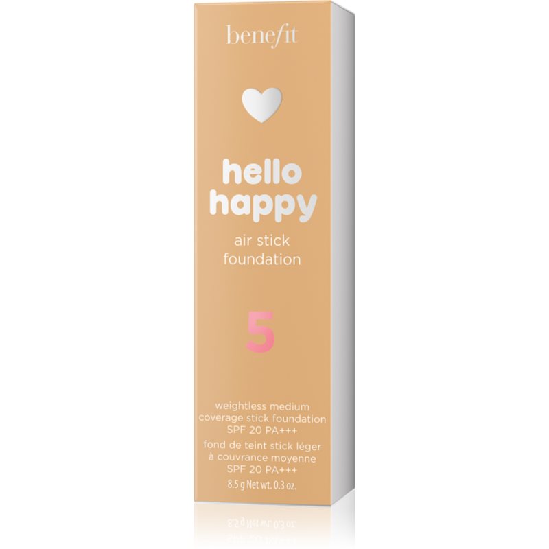 Benefit Hello Happy Air Stick Foundation основа під макіяж SPF 20 відтінок 5 Medium Neutral Warm 8.5 гр