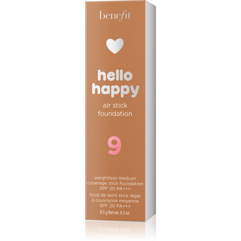 Benefit Hello Happy Air Stick Foundation основа під макіяж SPF 20 відтінок 9 Deep Neutral Warm 8.5 гр