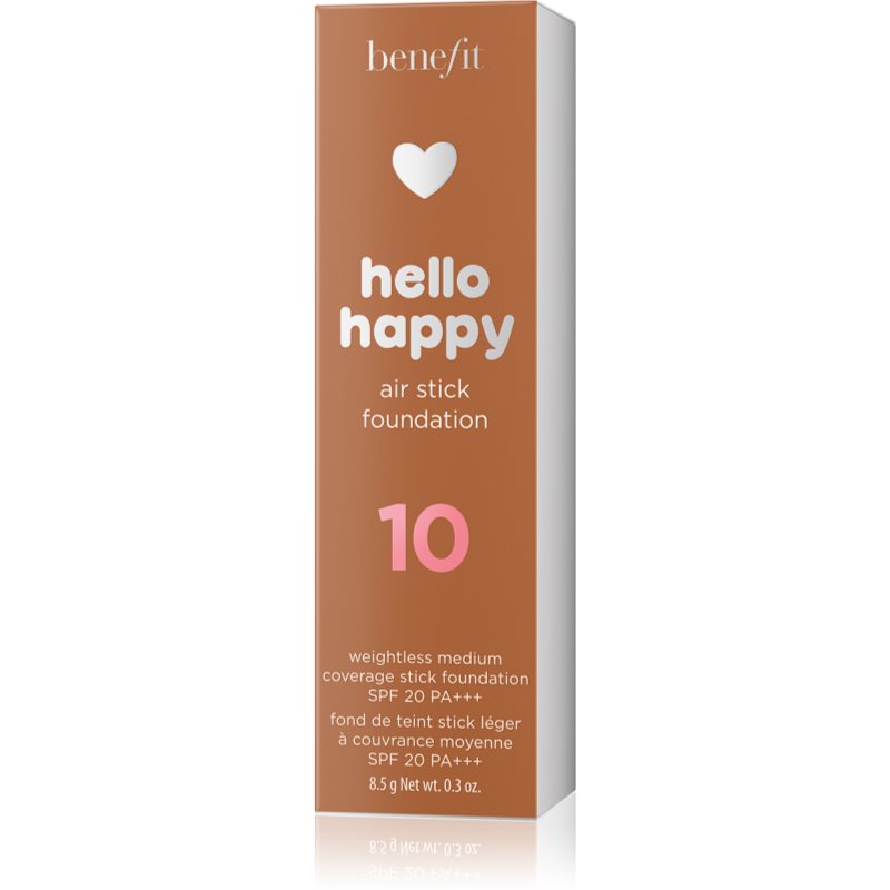 Benefit Hello Happy Air Stick Foundation основа під макіяж SPF 20 відтінок 10 Deep Warm 8.5 гр