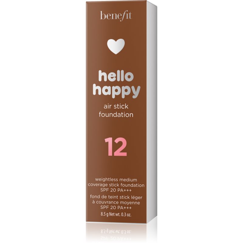 Benefit Hello Happy Air Stick Foundation основа під макіяж SPF 20 відтінок 12 Dark Neutral 8.5 гр