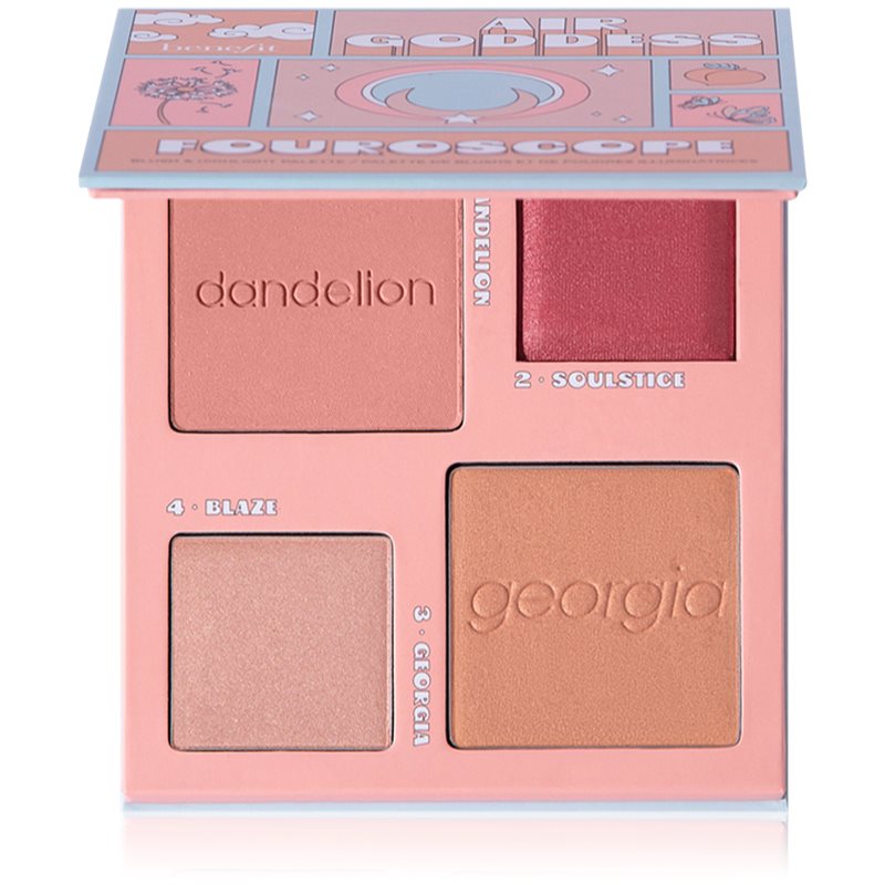 

Benefit Fouroscope палетка бронзаторів відтінок Air Goddess