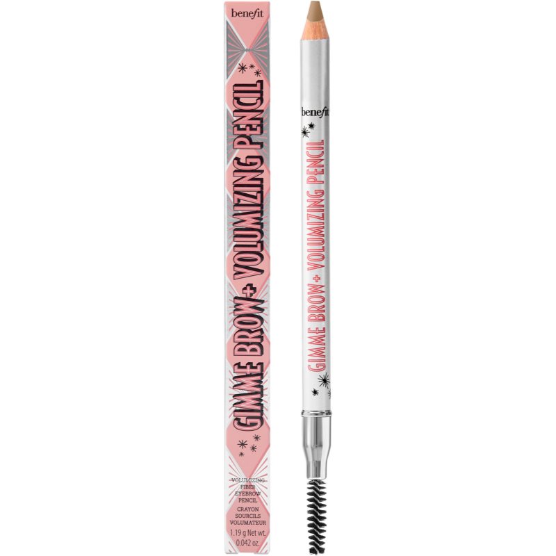 Benefit Gimme Brow+ Volumizing Pencil водостійкий олівець для брів для об'єму відтінок 2 Warm Golden Blonde 1,19 гр