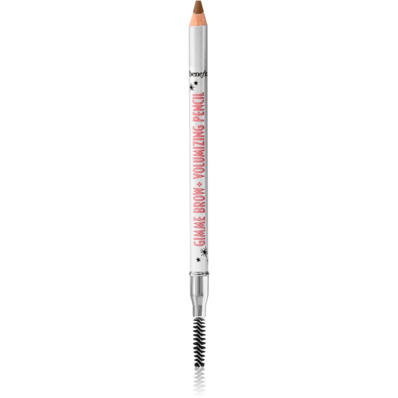 Benefit Gimme Brow+ Volumizing Pencil водостійкий олівець для брів для об'єму відтінок 3,75 Warm Medium Brown 1,19 гр