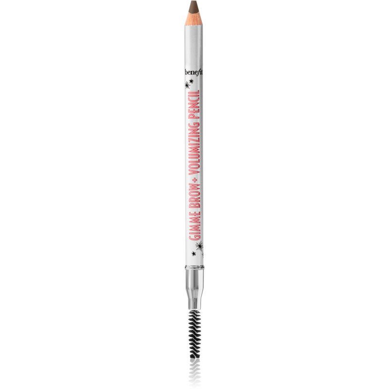 Benefit Gimme Brow+ Volumizing Pencil водостійкий олівець для брів для об'єму відтінок 4,5 Neutral Deep Brown 1,19 гр