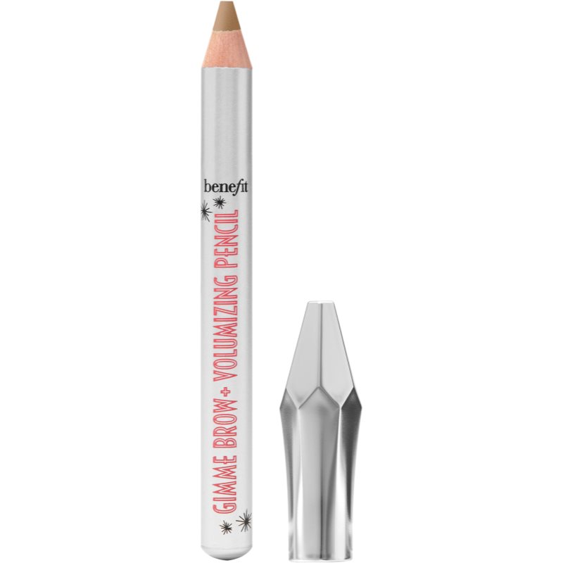 Benefit Gimme Brow+ Volumizing Pencil Mini водостійкий олівець для брів для об'єму відтінок 2 Warm Golden Blonde 0,6 гр