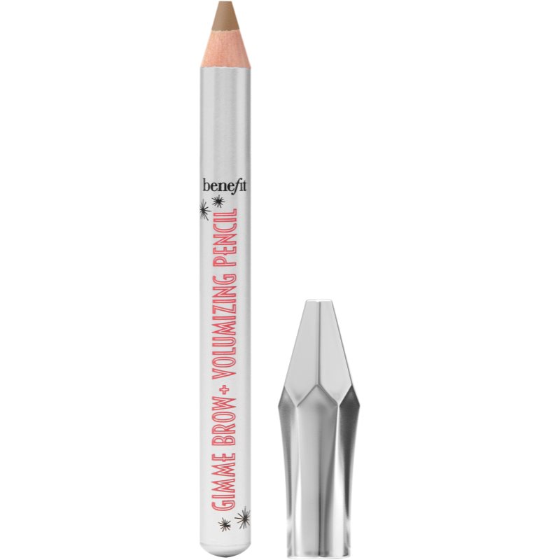 Benefit Gimme Brow+ Volumizing Pencil Mini водостійкий олівець для брів для об'єму відтінок 3 Warm Light Brown 0,6 гр