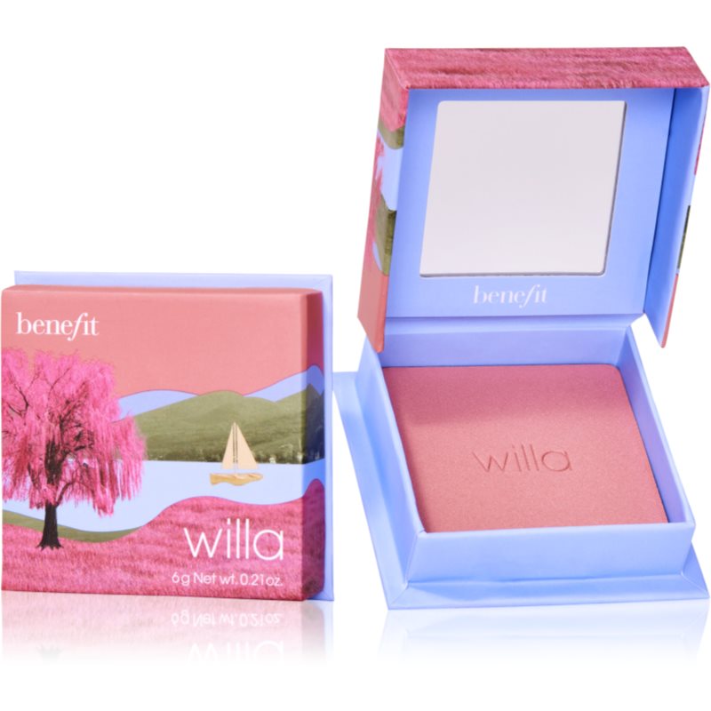 Benefit Willa WANDERful World руж - пудра цвят Soft neutral-rose 6 гр.