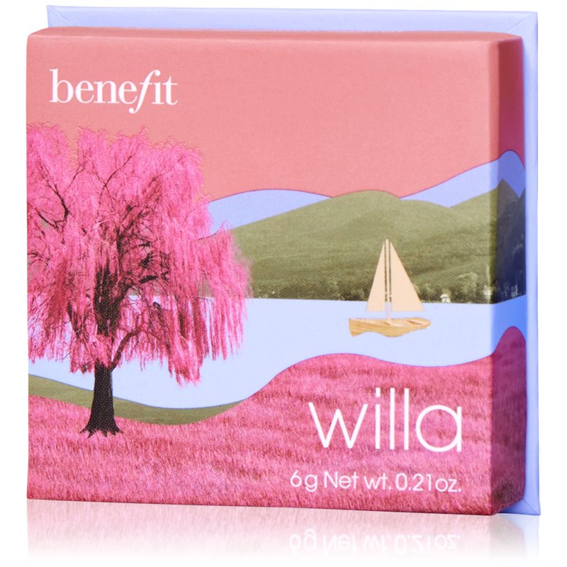 Benefit Willa WANDERful World пудрові рум'яна відтінок Soft Neutral-rose 6 гр