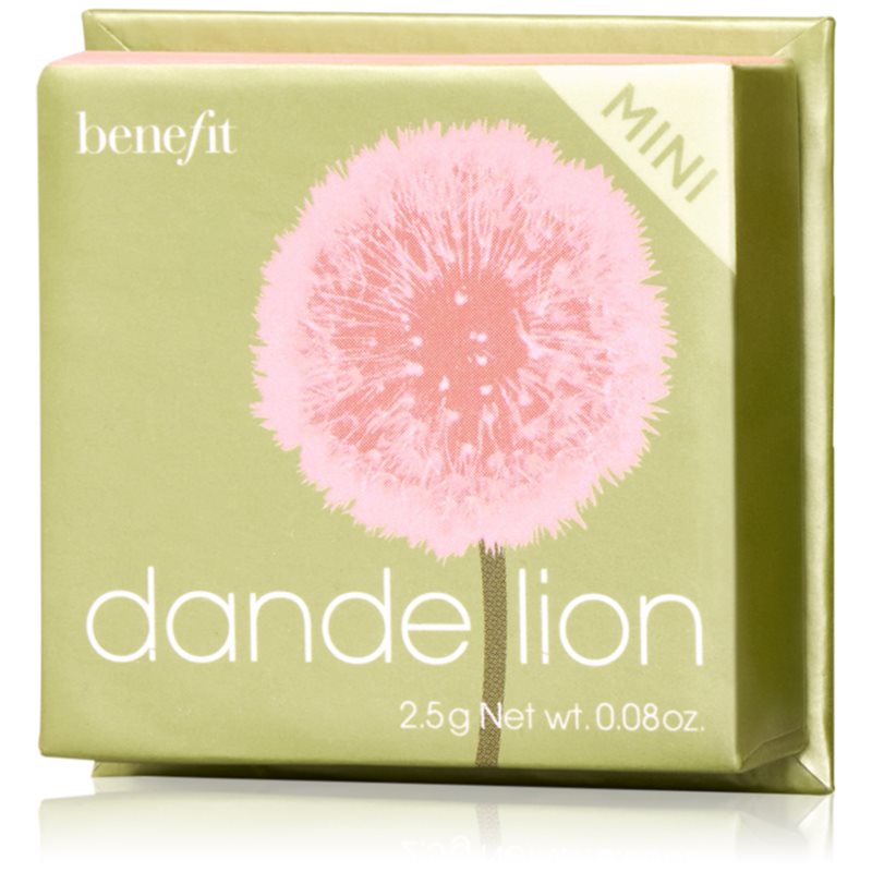 Benefit Dandelion WANDERful World Mini пудрові рум'яна відтінок Baby-pink Brightening 2,5 гр